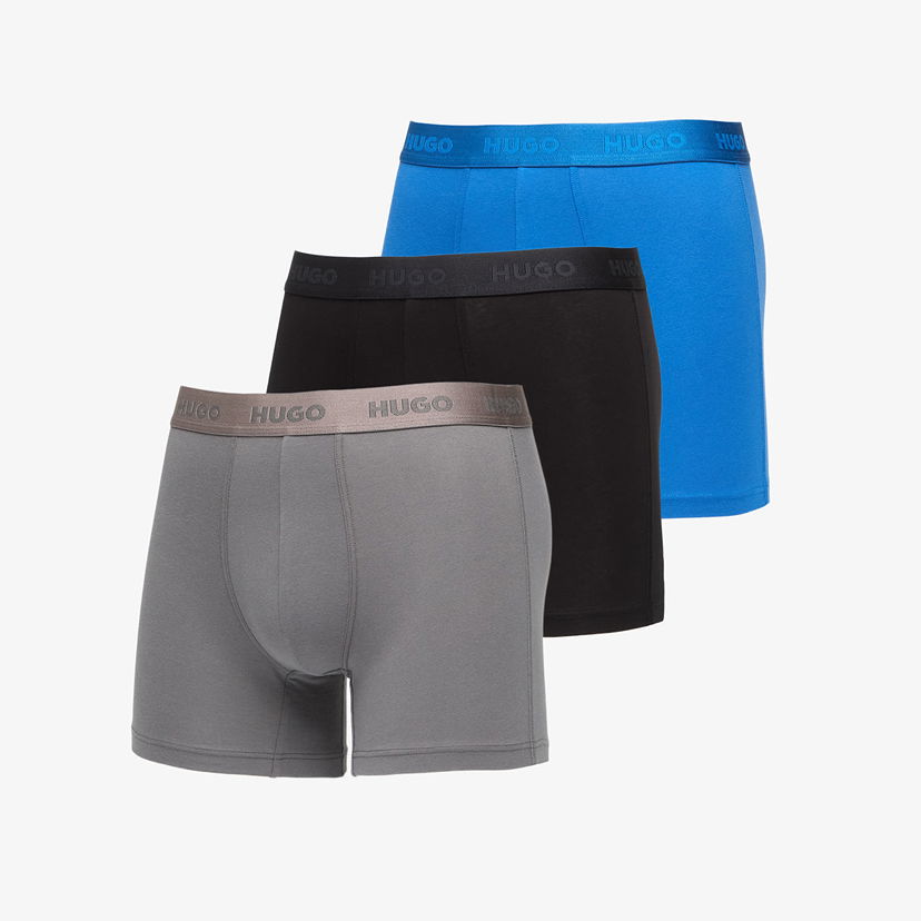 Boxerky BOSS Hugo Boss 3-Pack Boxer Briefs Čierna | 50532613-997