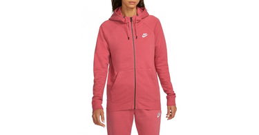 Mikina Nike Sportswear Essential Full-Zip Hoodie Ružová | bv4122-622, 1