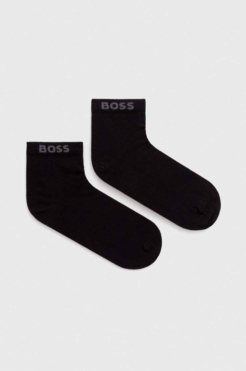 Ponožky BOSS Socks 2-pack Čierna | 50491208, 0