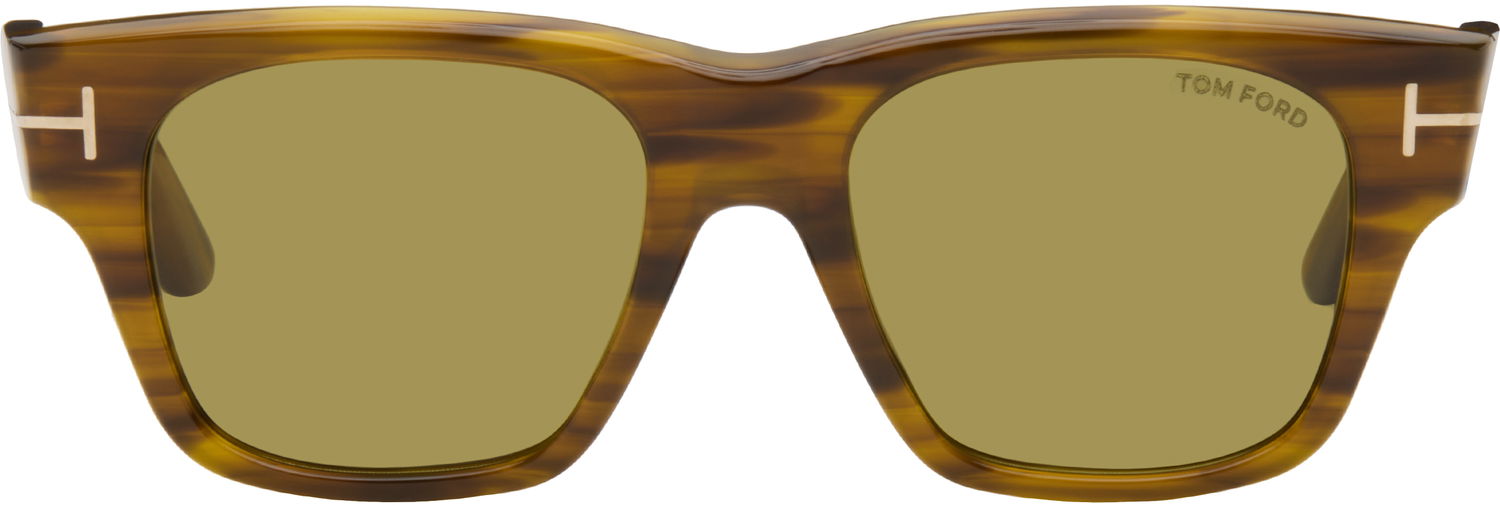 Slnečné okuliare Tom Ford Tom Ford Caine Sunglasses Hnedá | FT1280_5355N, 0
