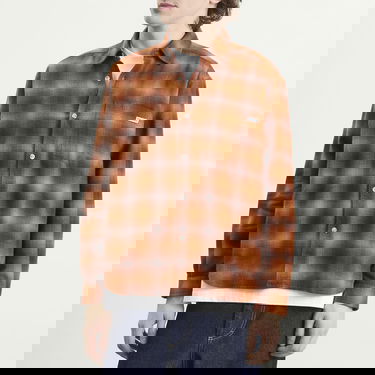 Košeľa Polar Skate Co. Shadow Check Mitchell Shirt Rôznofarebný | PSC-W25-5-BRN, 2