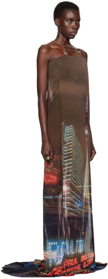 Šaty Jean Paul Gaultier Shayne Oliver Edition Maxi Dress Rôznofarebný | 24/27-F-RO181-T551-60405030, 1