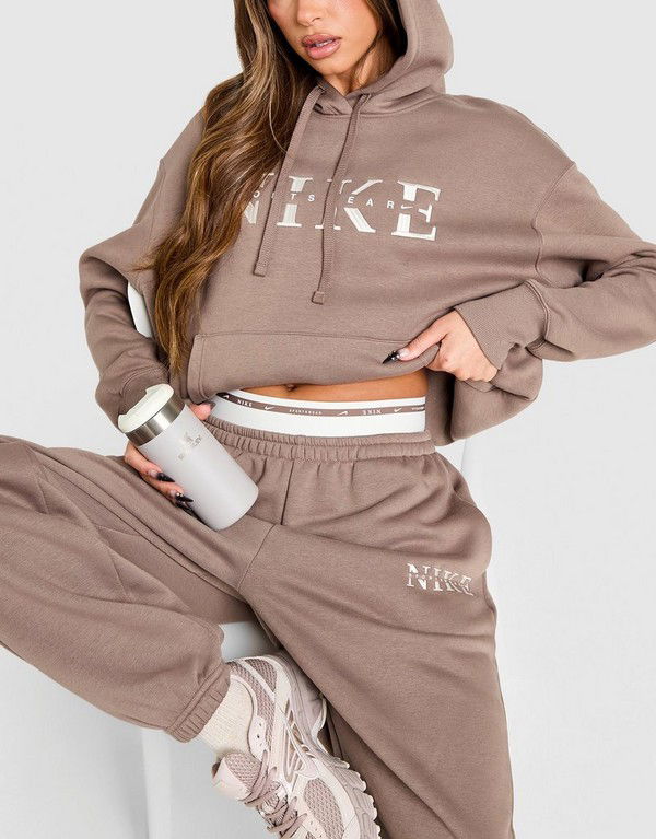 Mikina Nike NSW Phoenix Fleece Pullover Hoodie Hnedá | IH4054-214, 0