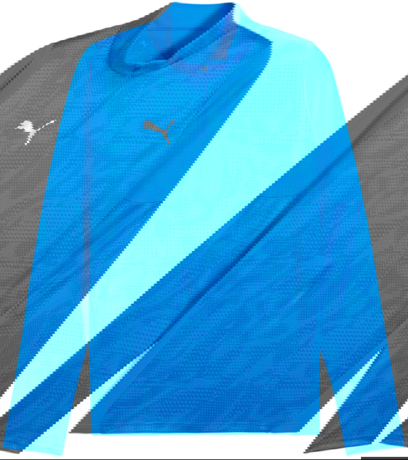 Mikina Puma teamCUP Training Long-sleeved 1/4 Zip Top Modrá | 659164-02, 0