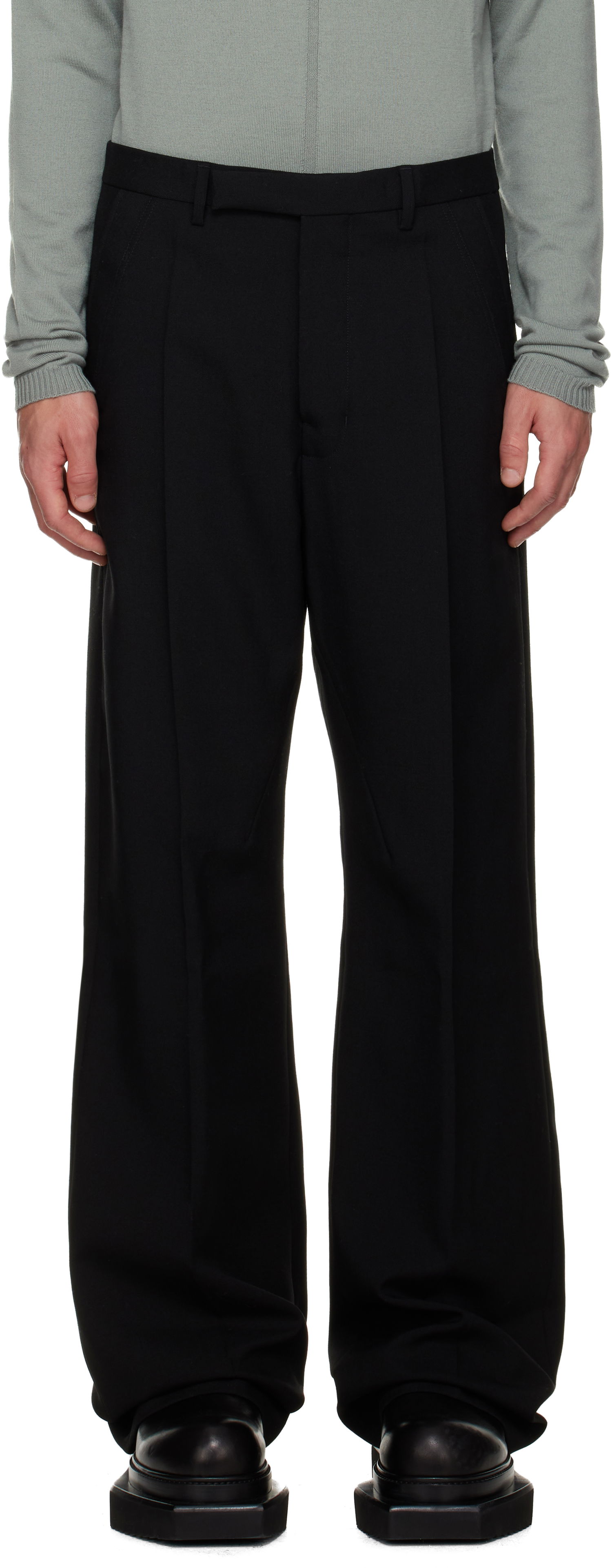 Nohavice Rick Owens Concordians Tailored Geth Trousers Čierna | RR02E1352 WGP, 0