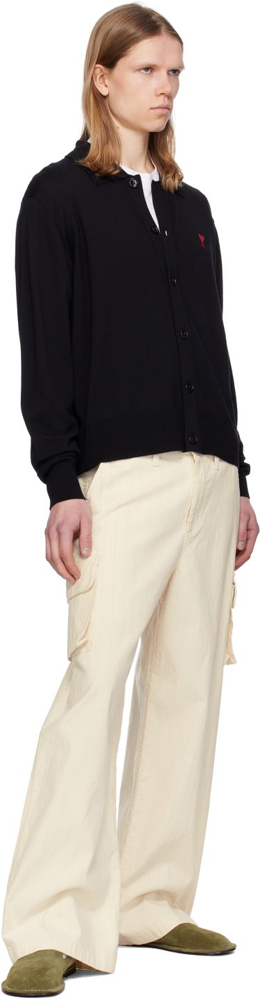 Sveter AMI AMI de Coeur Cardigan Čierna | HKC211.KN0025, 3