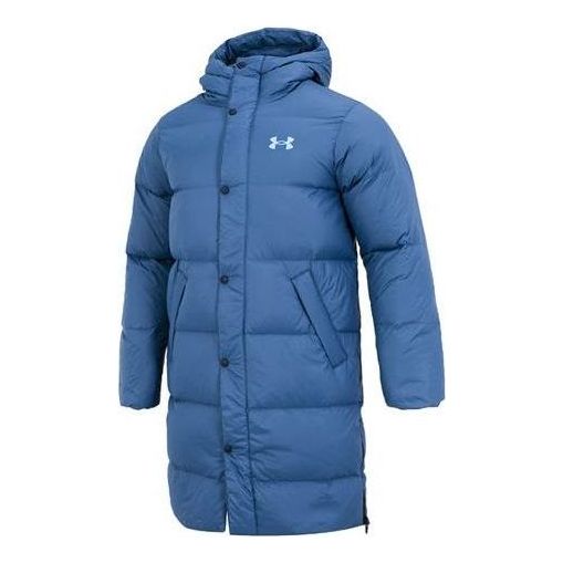 Prešívaná bunda Under Armour Storm Armour Long Down Jacket Modrá | 1375448-437