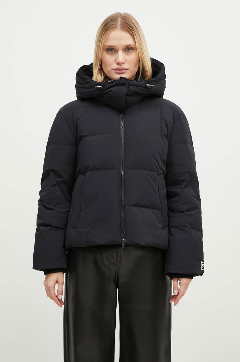 Prešívaná bunda KENZO Regular Puffer Jacket Čierna | FE62OU1259NH.99