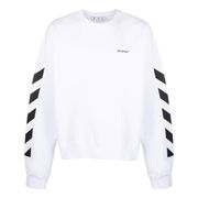 Off-White Side Stripe Long Sleeve Sweatshirt