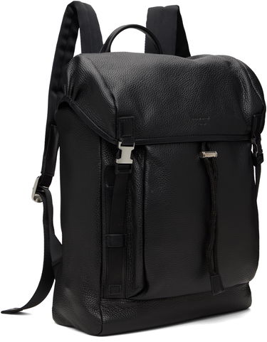 Batoh Tiger of Sweden Tiger of Sweden Baha Leather Backpack Čierna | 112191, 1