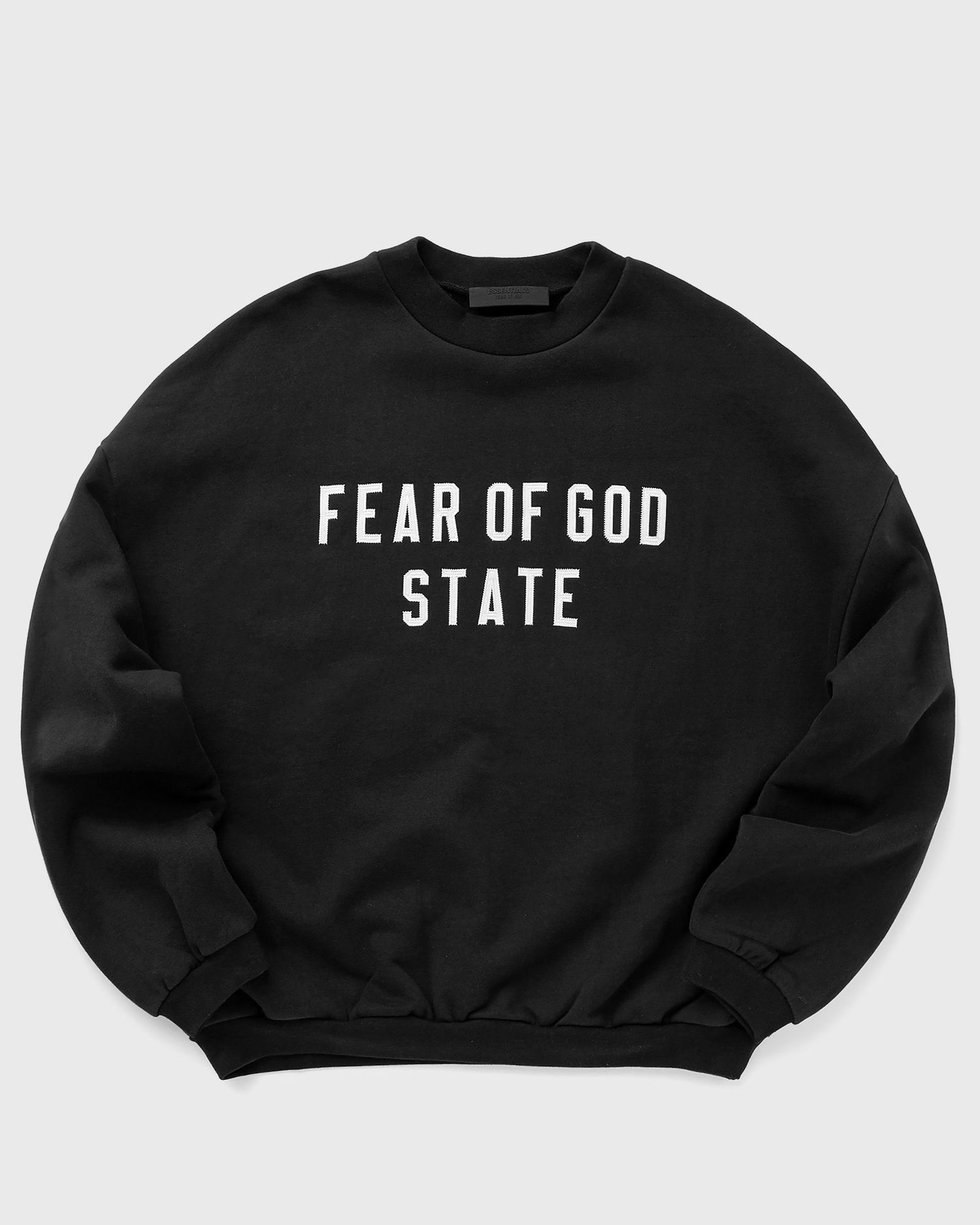 Mikina Fear of God Essentials Heavy Fleece Crewneck Sweatshirt Size L Čierna | 192BT246230F-001, 0