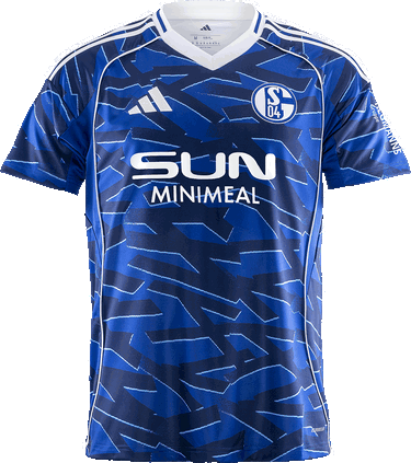 Dres adidas Originals FC Schalke 04 Home Jersey 2025/26 by Adidas Modrá | 6s04ji7225, 0