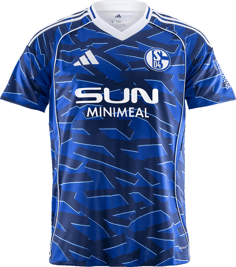 Dres adidas Originals FC Schalke 04 Home Jersey 2025/26 by Adidas Modrá | 6s04ji7225
