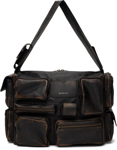 Cestovná taška Balenciaga Balenciaga Superbusy Large Sling Bag Čierna | 7021682ABFZ, 0