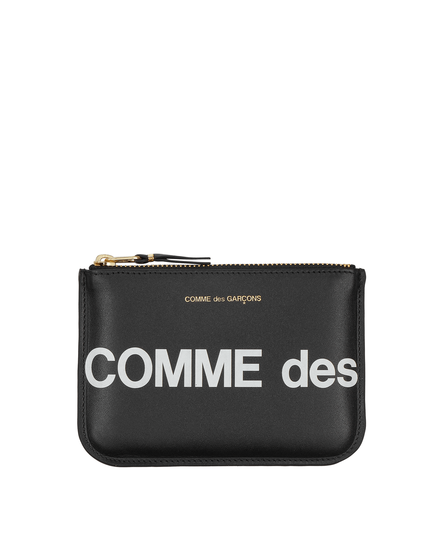 Peňaženka Comme des Garçons Huge Logo Zip Pouch Čierna | SA8100HL 1, 0