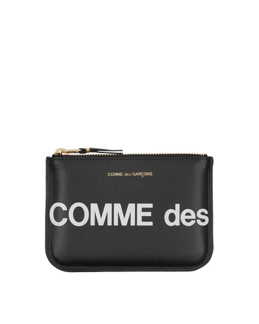 Peňaženka Comme des Garçons Huge Logo Zip Pouch Čierna | SA8100HL 1, 0