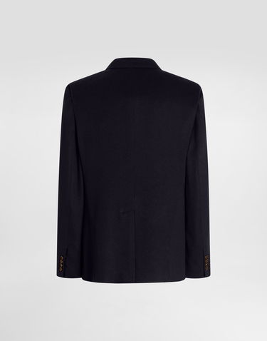 Bunda Dolce & Gabbana Double-breasted Portofino Cashmere Jacket Navy | G2NZ2TGJ763B0665, 1