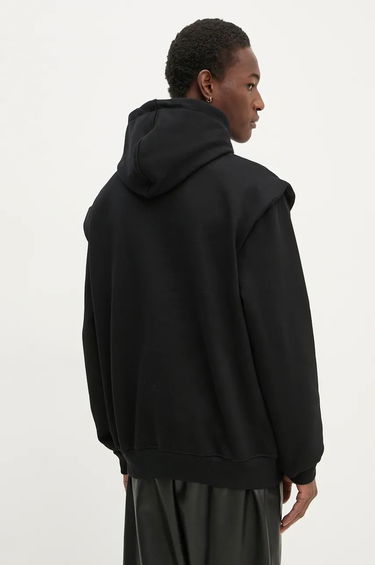 Mikina HELIOT EMIL Black Printed Hoodie Čierna | HE.M.08.053.BLK01, 5