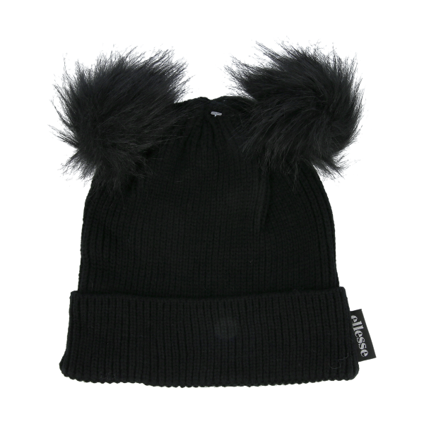 Kulicha Ellesse Ellesse Double Faux-Fur Pom Beanie Čierna | ELE223F413-01