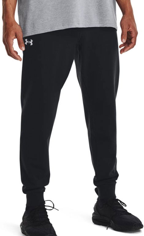 Nohavice a džínsy Under Armour Rival Fleece Čierna | 1379774-001, 0