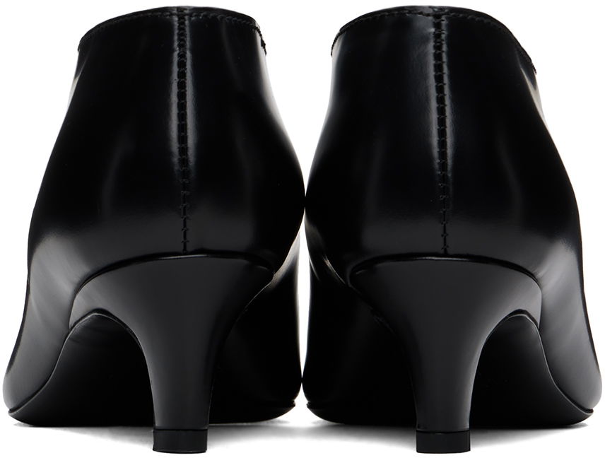 Tenisky a topánky TOTEME 'The Wide Shaft' Ankle Boots Čierna | 243-WAS0152-LE0068, 1