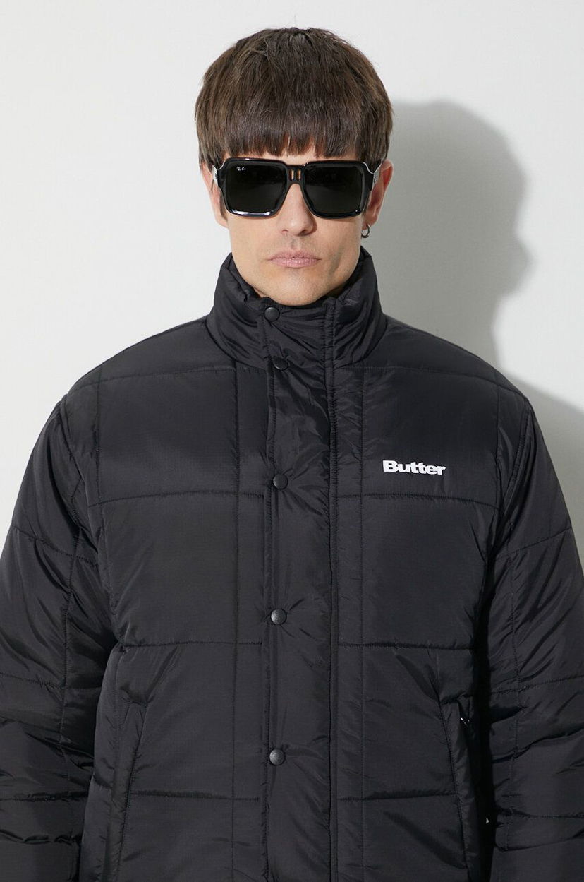 Prešívaná bunda Butter Goods Puffer Jacket Čierna | BGQ423D22403