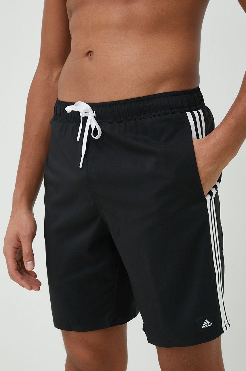 Plavky adidas Performance Swim Shorts 3-Stripes Čierna | HT4358, 0