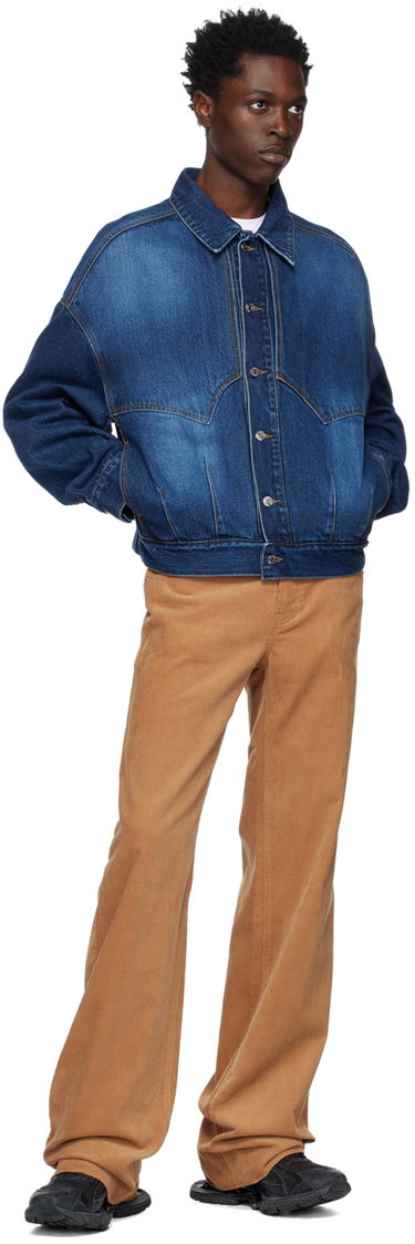 Nohavice We11done We11done Low-Rise Corduroy Trousers Hnedá | WD-PT3-22-232-M-CM, 3