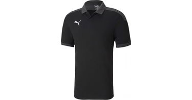 Polo tričko Puma Puma teamFINAL 21 Polo Shirt Čierna | 65648703, 1