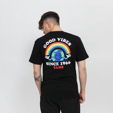 Tričko Vans Good Vibes T-Shirt Čierna | VN0A4PKXBLK1, 1