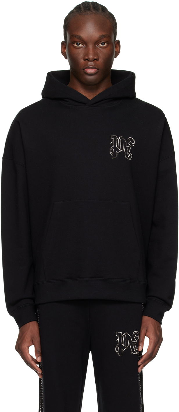 Mikina Palm Angels Milano Stud Hoodie Čierna | PMBB126R24FLE0071077, 0
