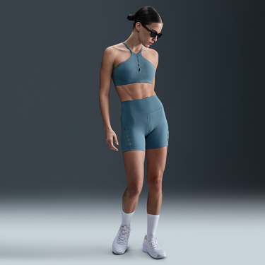 Šortky Nike Nike One High-Waisted 5" Bike Shorts Tyrkysová | HJ3646-006, 0