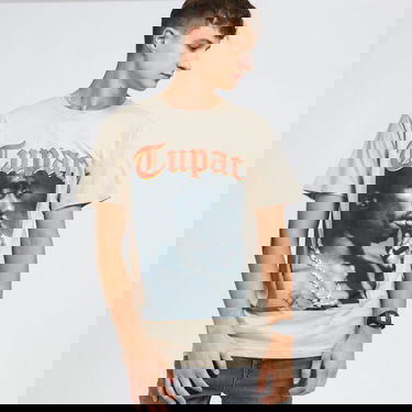 Tričko Urban Classics Tupac California Love Tee Béžová | MT1120, 0