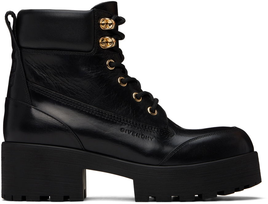 Oblečenie Givenchy Givenchy Trekker Boots Čierna | BE604TE292001, 0