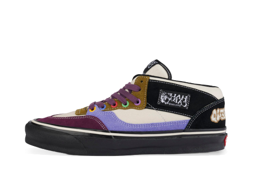 Skateboarding Vans OG Half Cab LX Brain Dead Multi Color Fialová | VN0A3DP6ASR