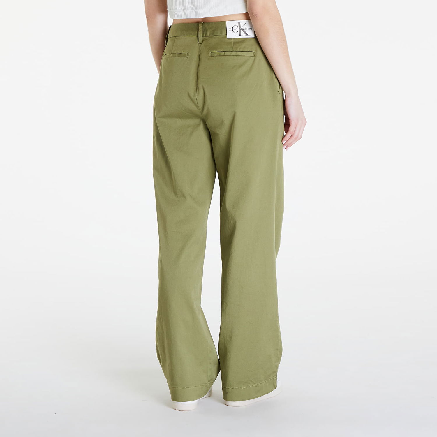 Nohavice CALVIN KLEIN Jeans Utility Pant Green Zelené | J20J223704 L9N, 1