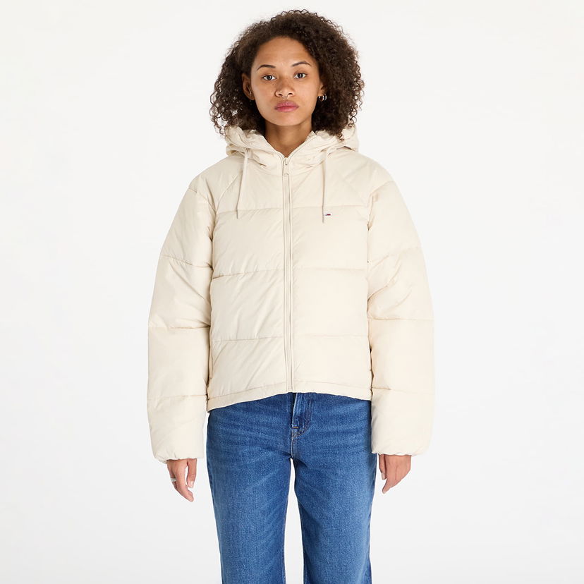 Prešívaná bunda Tommy Hilfiger Vail Puffer Jacket Beige Béžová | DW0DW18841 ACG