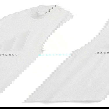 Tričko adidas Originals adidas BASKETBALL SLEEVELESS T-SHIRT, Grau Biela | JI9120, 0