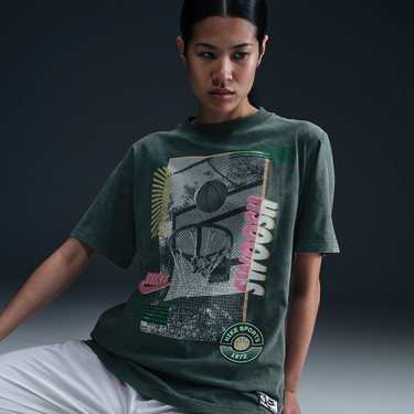 Tričko Nike Nike Loose Fit Basketball T-Shirt Zelené | HJ3634-338, 2