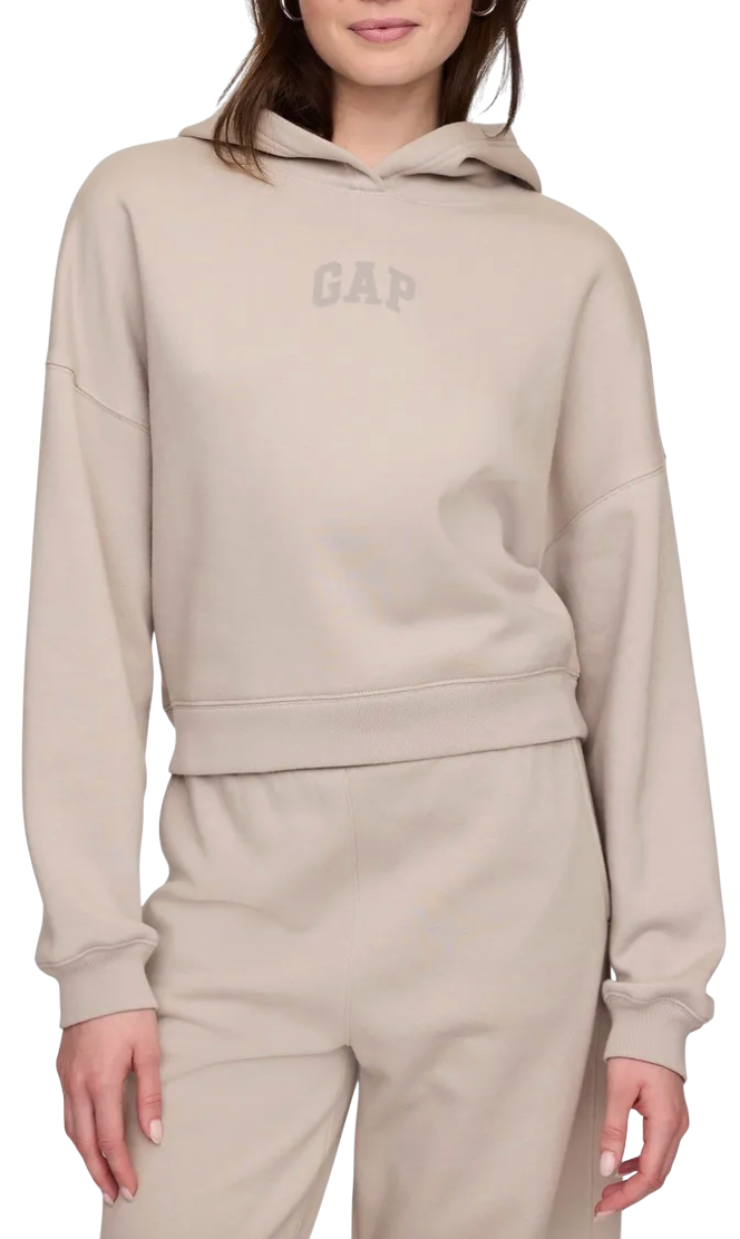 Mikina GAP Hooded Logo Sweatshirt Béžová | 429497-09