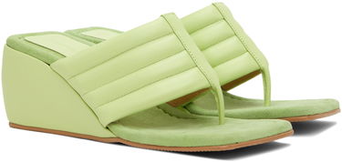 Šaty OSOI OSOI Wedge Wave Sandals Zelené | 22SS050-15-04, 3