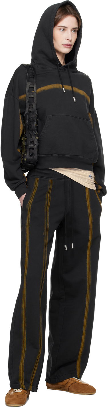 Mikina Eckhaus Latta Eckhaus Latta Printed Hoodie Čierna | 251-EL-PS25-D -, 3
