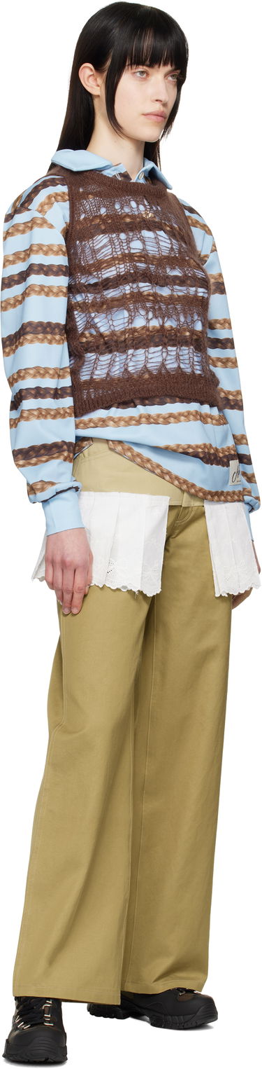 Nohavice Andersson Bell Andersson Bell Lace Pleats Skirt Trousers Béžová | apa798w, 3