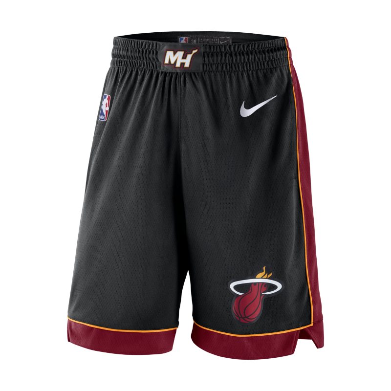 Šortky Nike Miami Heat Icon Edition NBA Swingman Shorts Čierna | AJ5620-010, 0