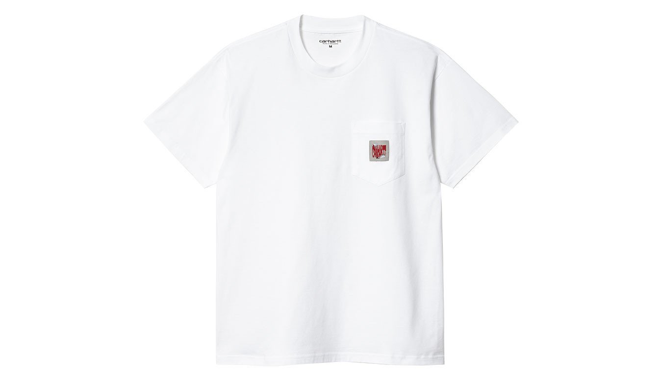 S/S Stretch Pocket T-Shirt White