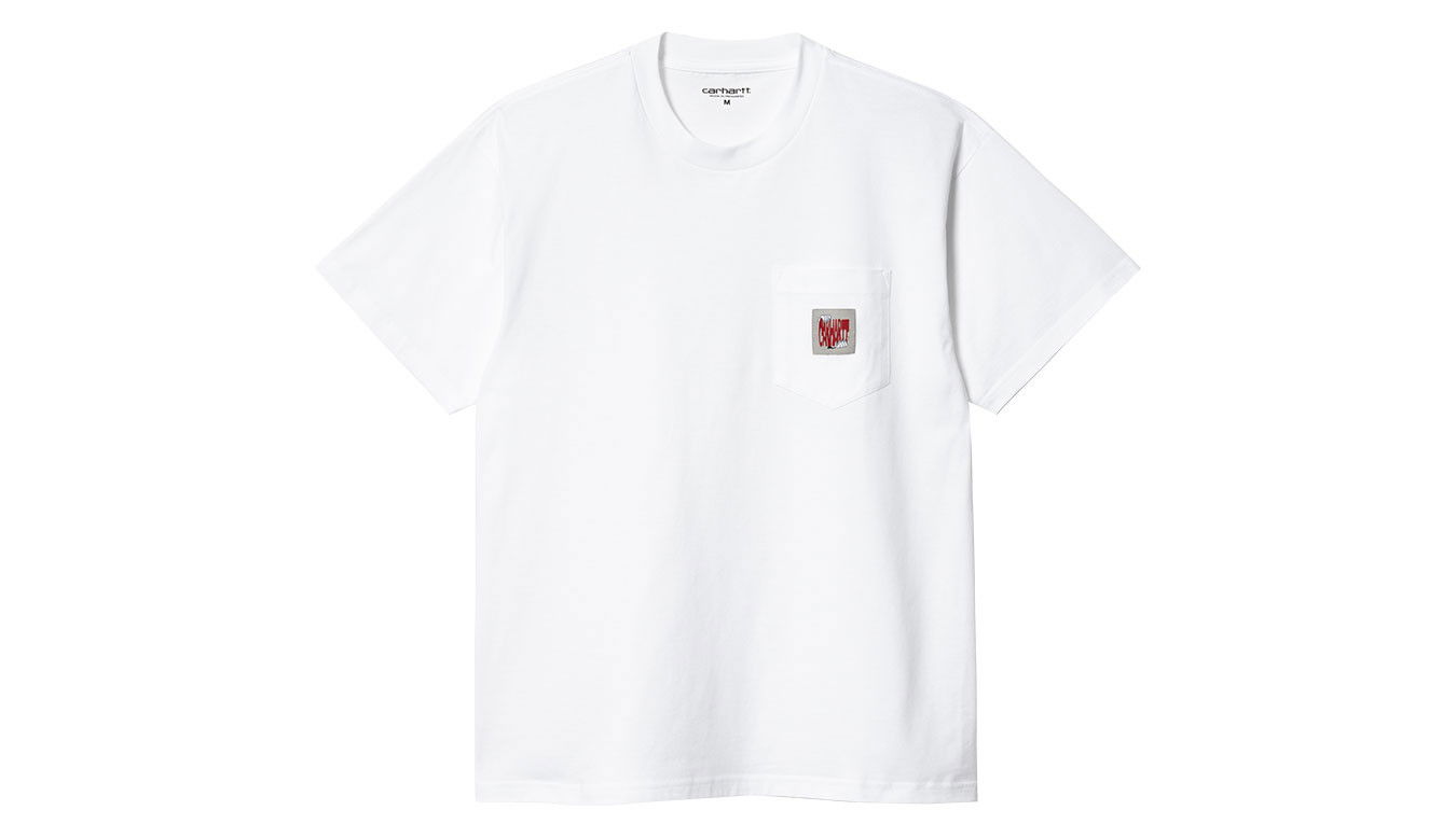 Tričko Carhartt WIP S/S Stretch Pocket T-Shirt White Biela | I031831_02_XX, 0