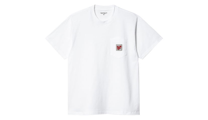 Tričko Carhartt WIP S/S Stretch Pocket T-Shirt White Biela | I031831_02_XX