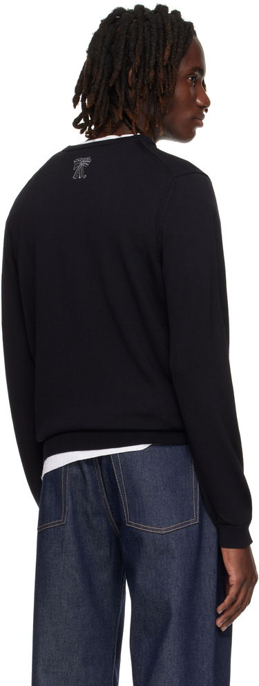 Sveter Acne Studios Acne Studios Wool Sweater Čierna | B60364-, 2