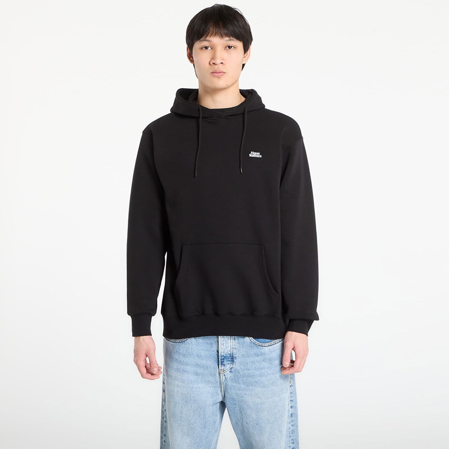 Mikina Horsefeathers Agent Hoodie Čierna | SM1397A, 0