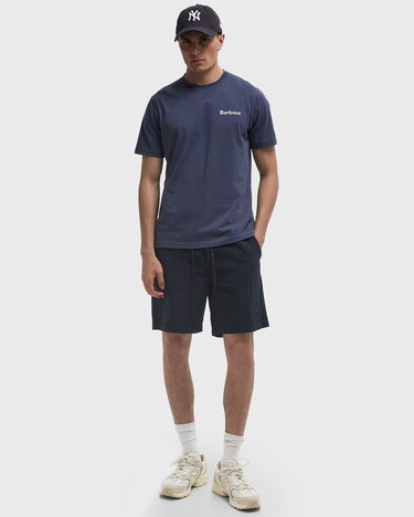 Šortky Barbour Seersucker Shorts Navy | MST0059NY91, 2